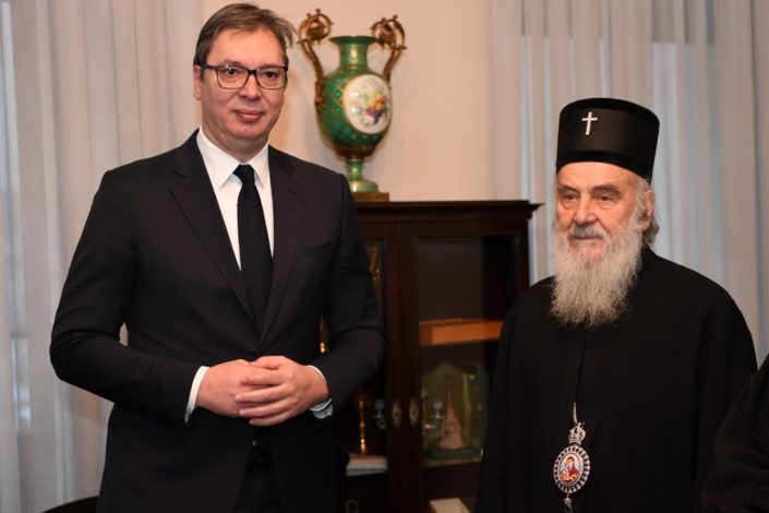 Vučić i patrijarh izrazili zabrinutost zbog hapšenja u CG, oglasio se i Sinod
