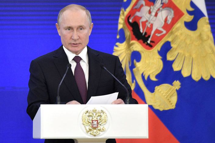 Oštar govor Putina: Protiv Rusije je pokrenut totalni rat, računaju na izdajnike i petu kolonu