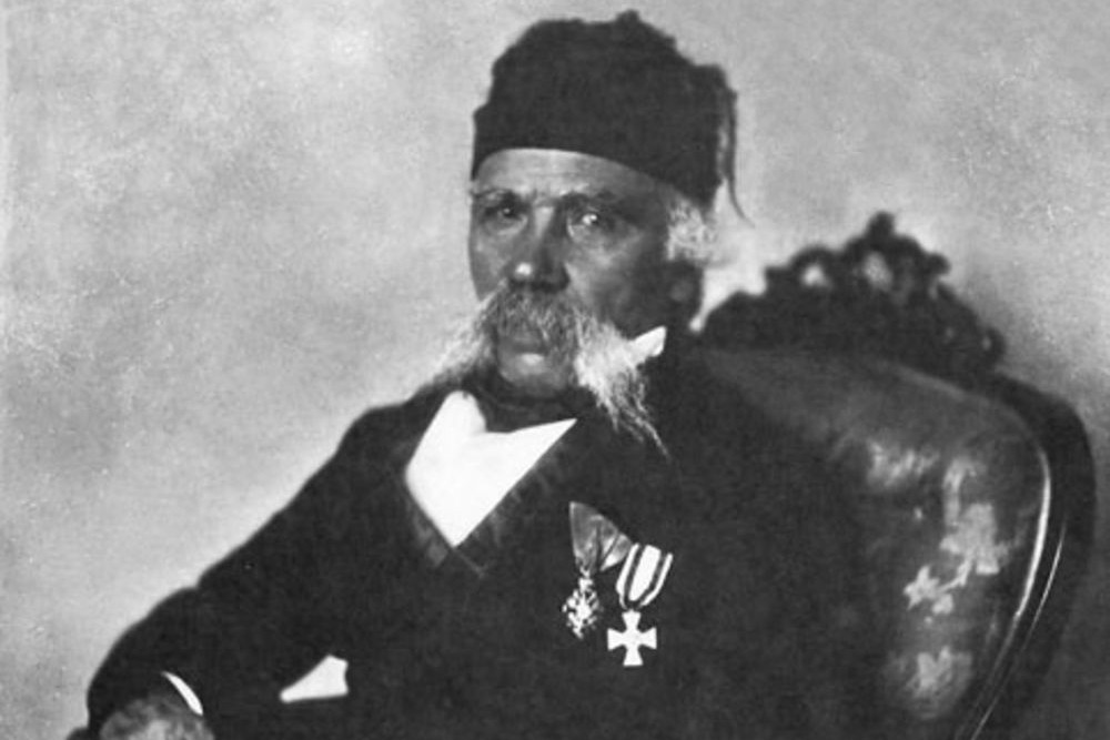 Anastas Jovanović, „Vuk Stefanović Karadžić“, oko 1850. (Foto: Wikimedia/staresrpskeslike.com)