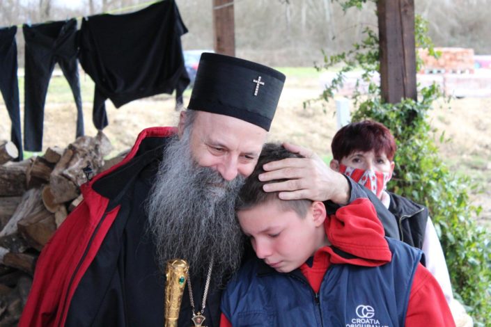Prva zvanična poseta patrijarha Porfirija: manastir Jasenovac