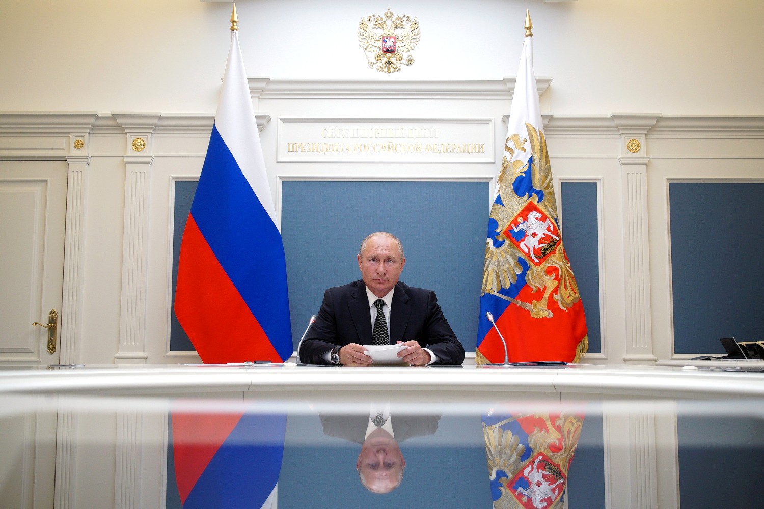 Predsednik Rusije Vladimir Putin (Foto: Alexei Babushkin/Sputnik/Kremlin via Reuters)