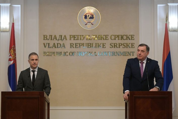 Dodik: Srbija i Republika Srpska organizuju prvu zajedničku vojnu vežbu