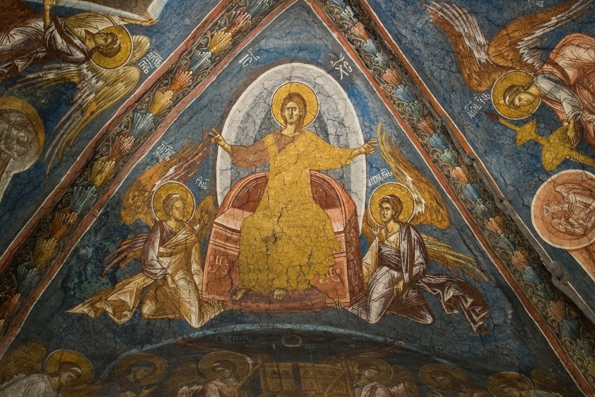 Drugi Hristov dolazak (freska iz manastira Visoki Dečani) (Foto: decani.org)