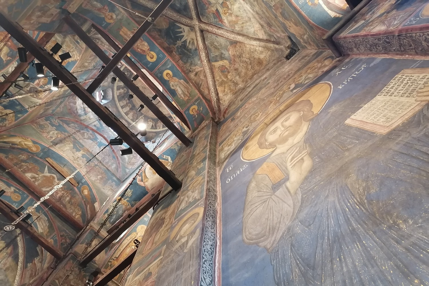Freska Isusa Pantokratora (Foto: Radomir Jovanović/Novi Standard)
