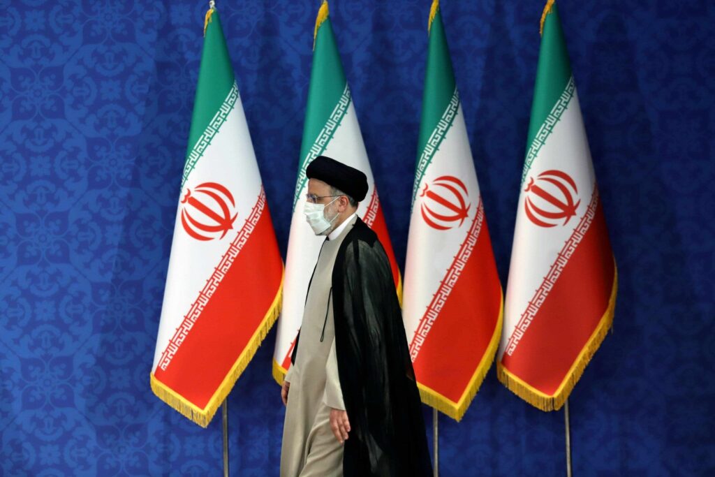 Novoizabrani predsednik Irana Ebrahim Raisi tokom konferencije za medije, Teheran, 21. jun 2021. (Foto: Majid Asgaripour/WANA (West Asia News Agency) via Reuters)