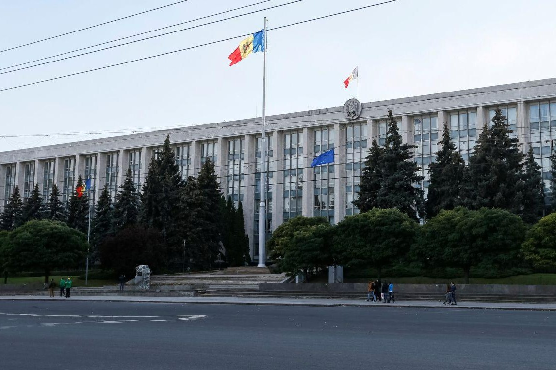 Zgrada Vlade Moldavije u Kišinjevu (Foto: Reuters/Gleb Garanich)