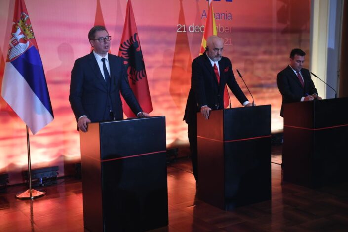 U Tirani potpisani sporazumi o Otvorenom Balkanu, obratili se Vučić i Rama