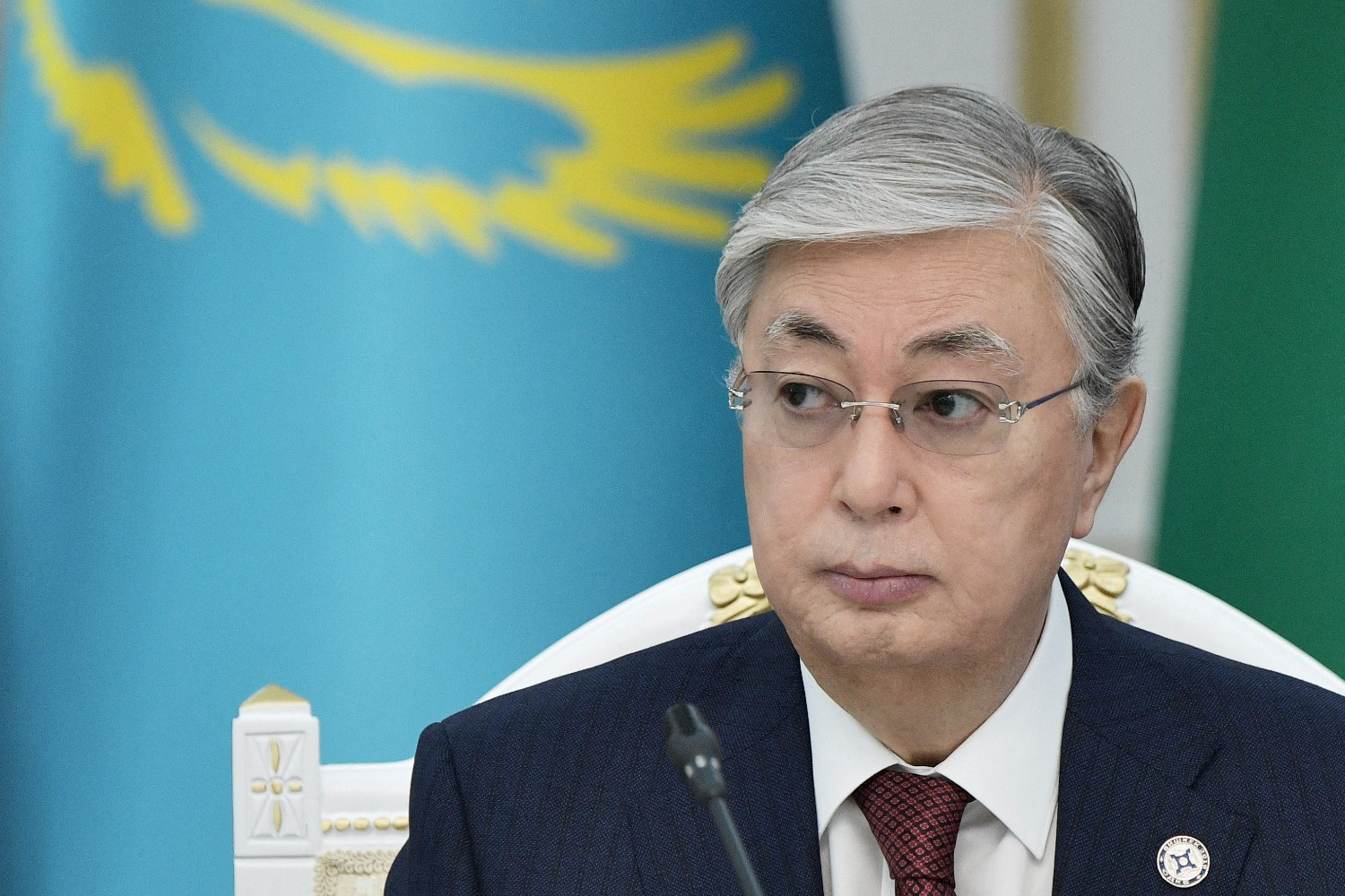 Kazakh President Kassym-Jomart Tokayev attends a session of the Council of the Collective Security Treaty Organization (CSTO) in Bishkek, Kyrgyzstan November 28, 2019. Sputnik/Alexei Nikolsky/Kremlin via Reuters ATTENTION EDITORS - THIS IMAGE WAS PROVIDED BY A THIRD PARTY./File Photo