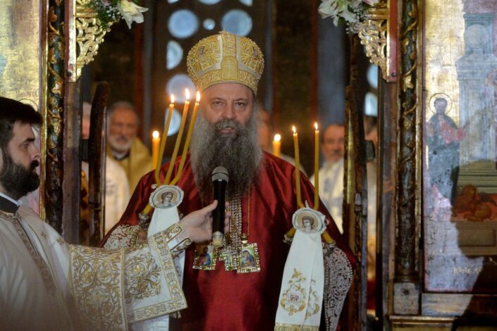 Ustoličen patrijarh Porfirije, poslao poruku Srbima na KiM