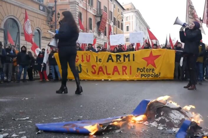 Protesti u Italiji: Osuda Melonijeve zbog slanja oružja Ukrajini