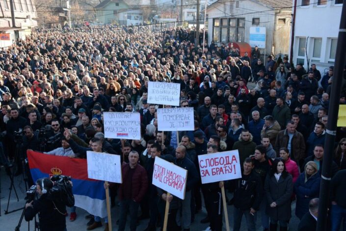 Održana dva protesta na Kosovu i Metohiji